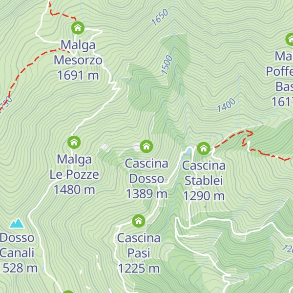 Map of Cascina Dosso