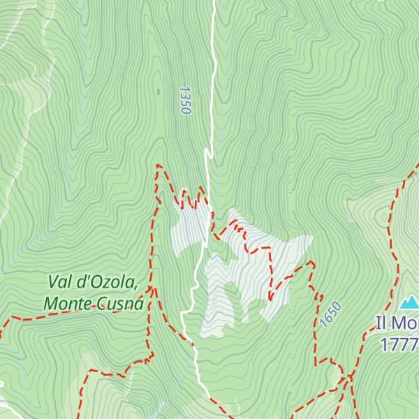 Map of Rifugio Rio Re