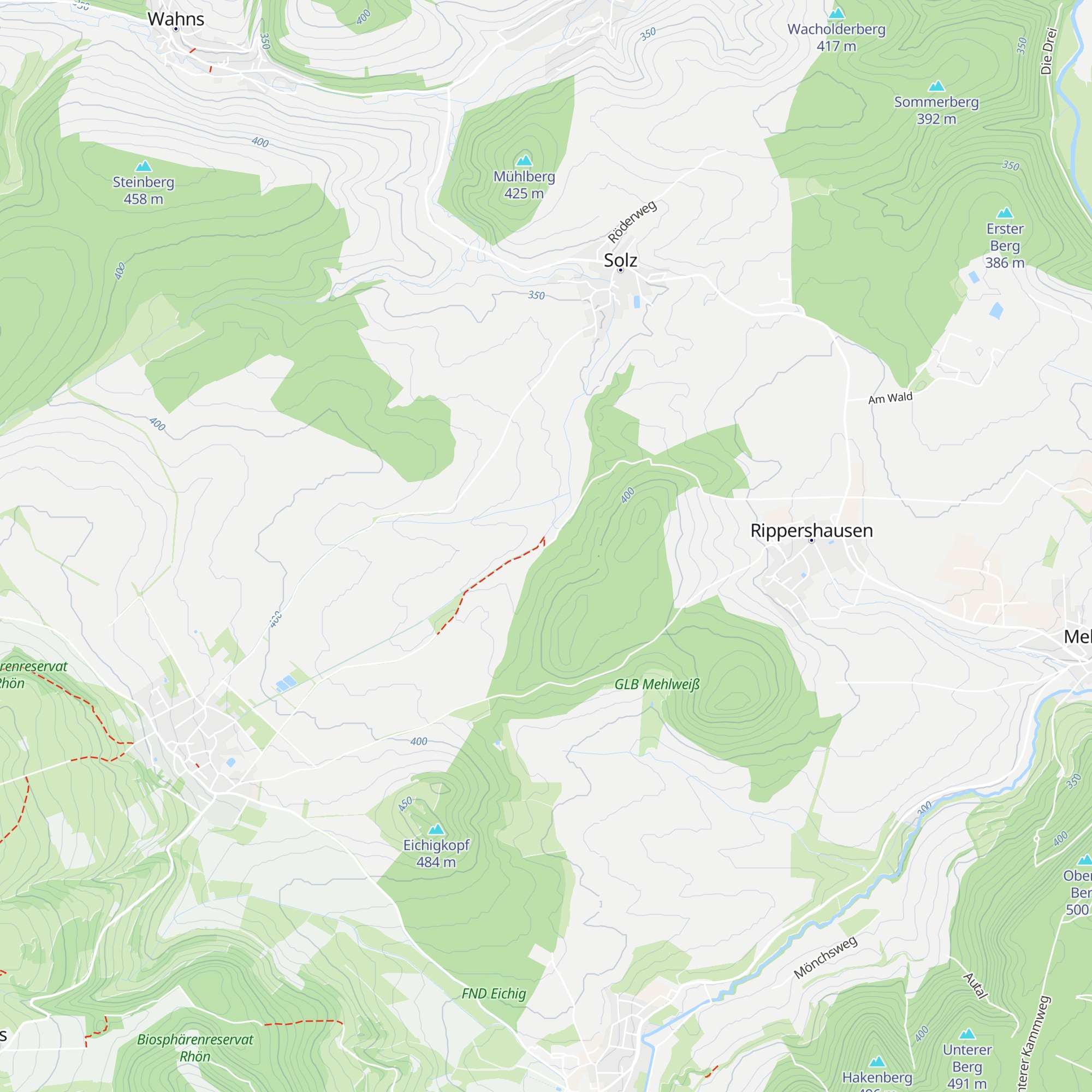 Wetterschutzhütte map