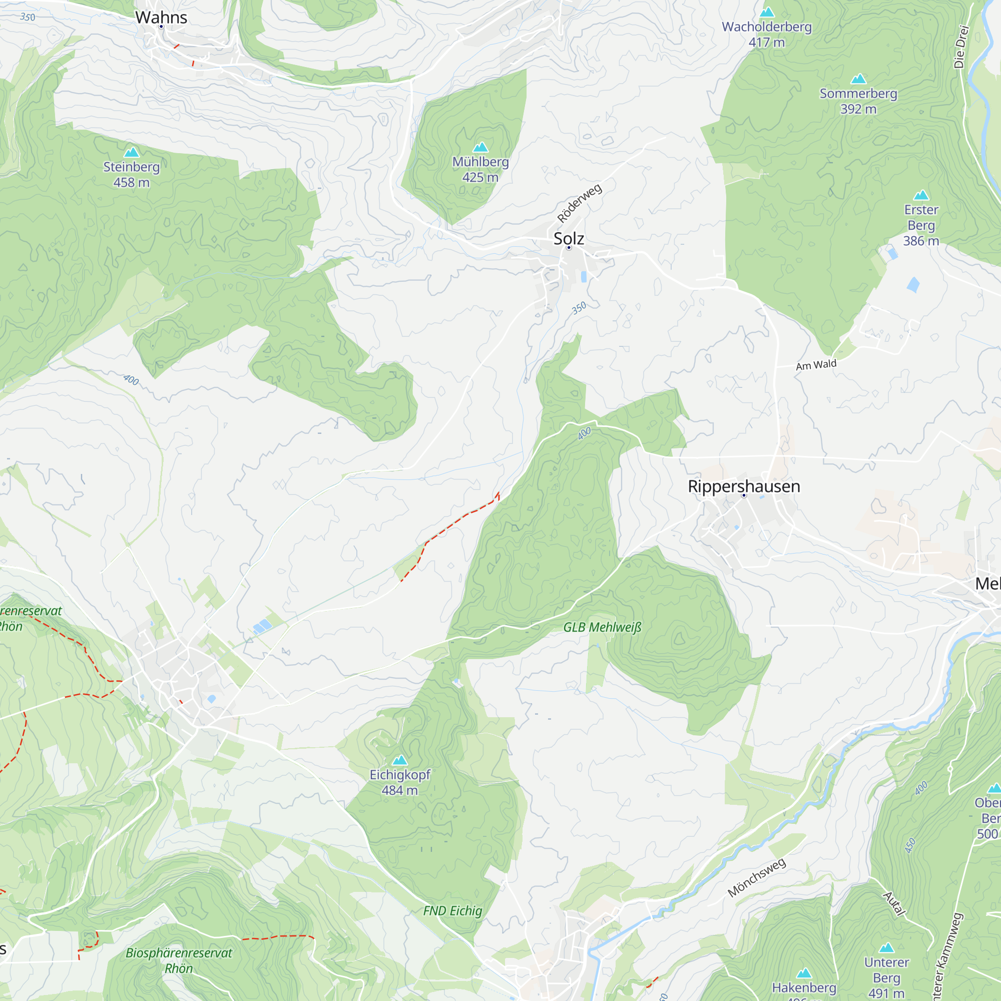 Wetterschutzhütte map