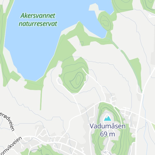 Map of Brekkeåsen
