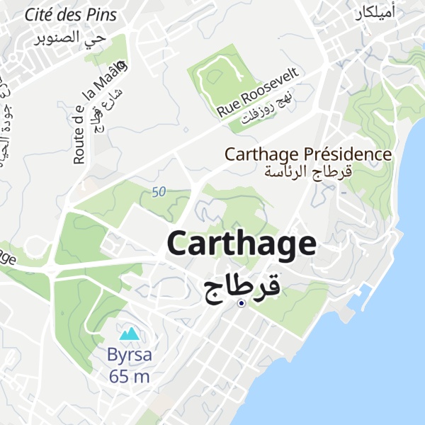 Map of Koudiat Maza