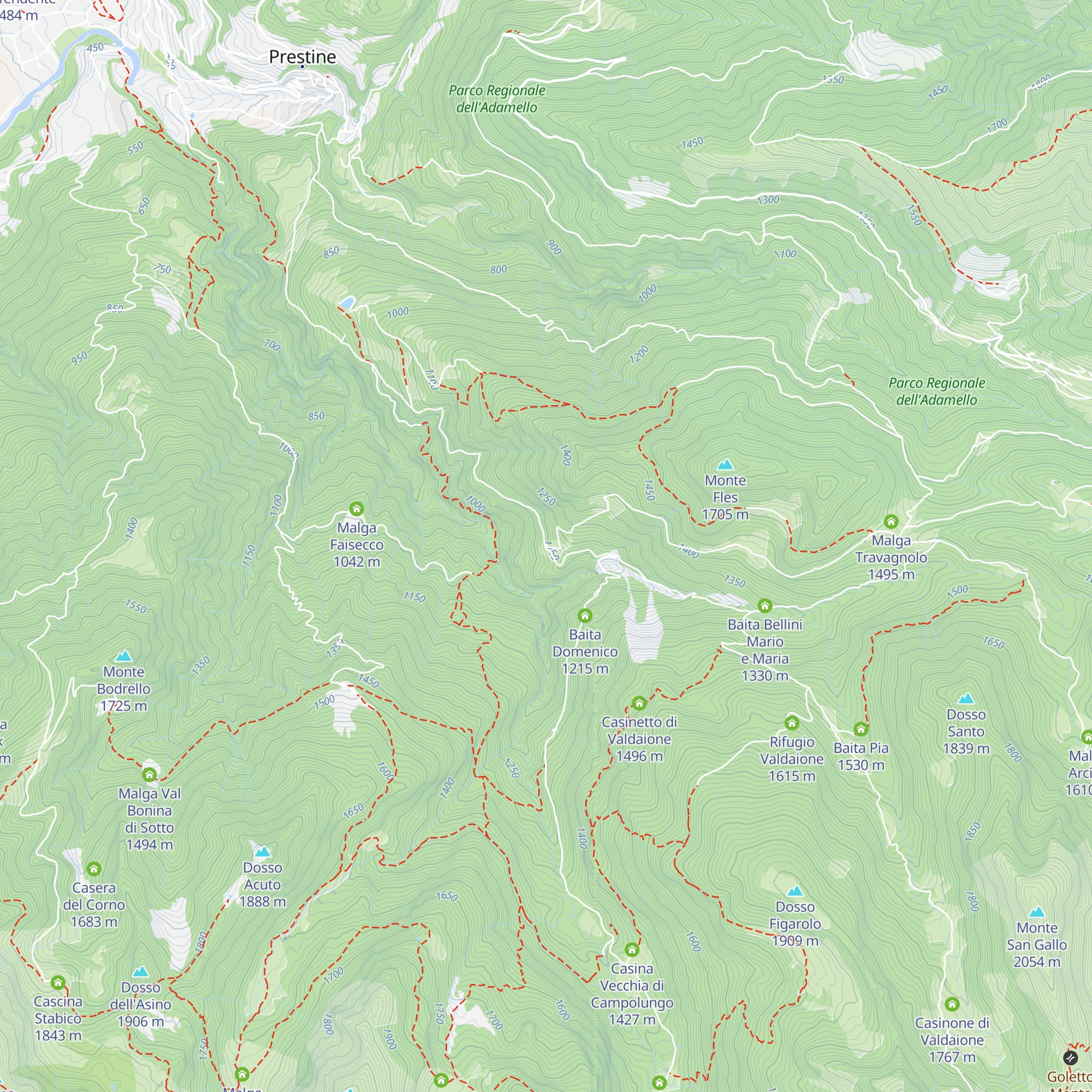 Cà Guargì e Ninì map
