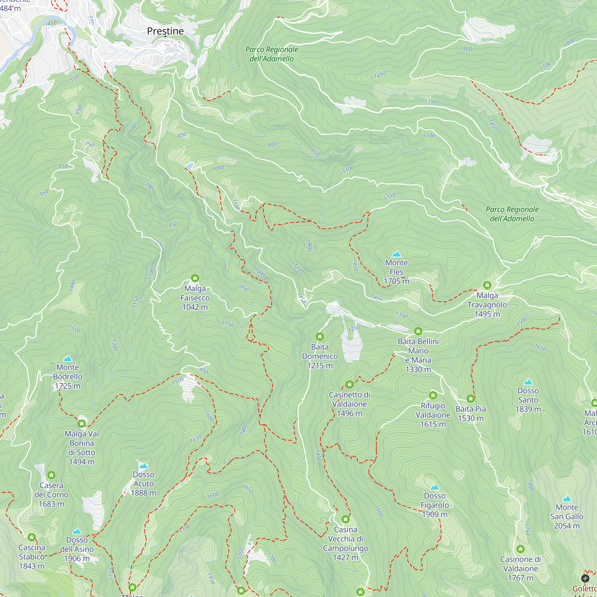 Cà Guargì e Ninì map