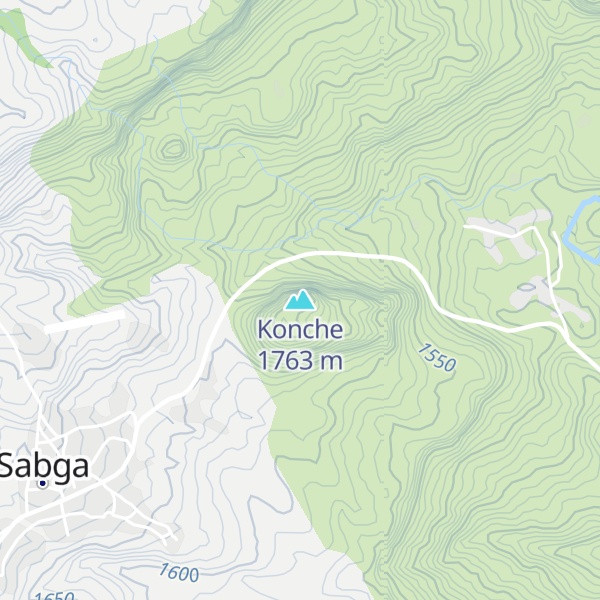 Map of Konche