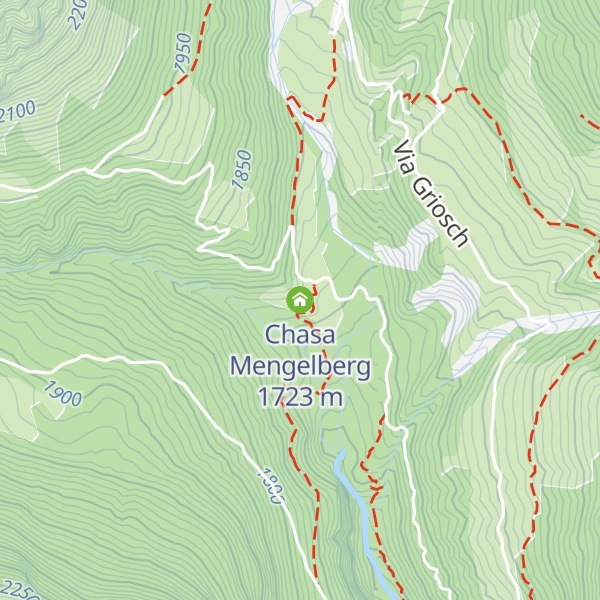 Map of Chasa Mengelberg