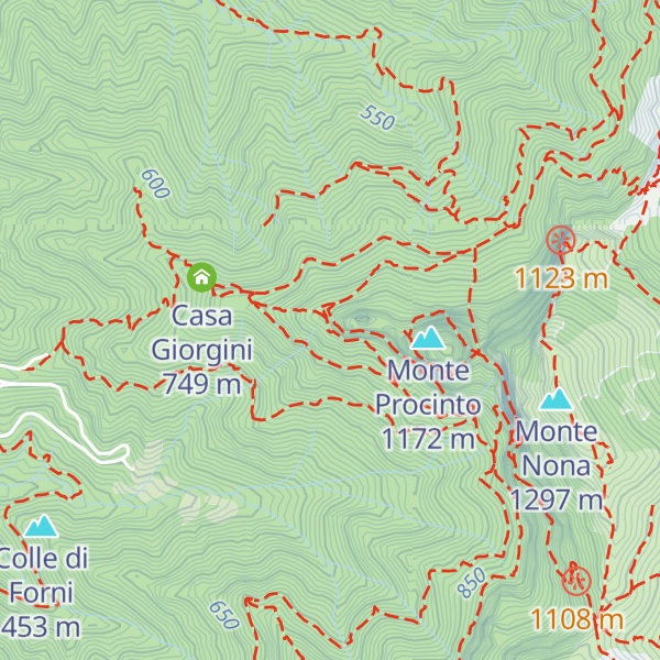 Map of Baita degli Scoiattoli