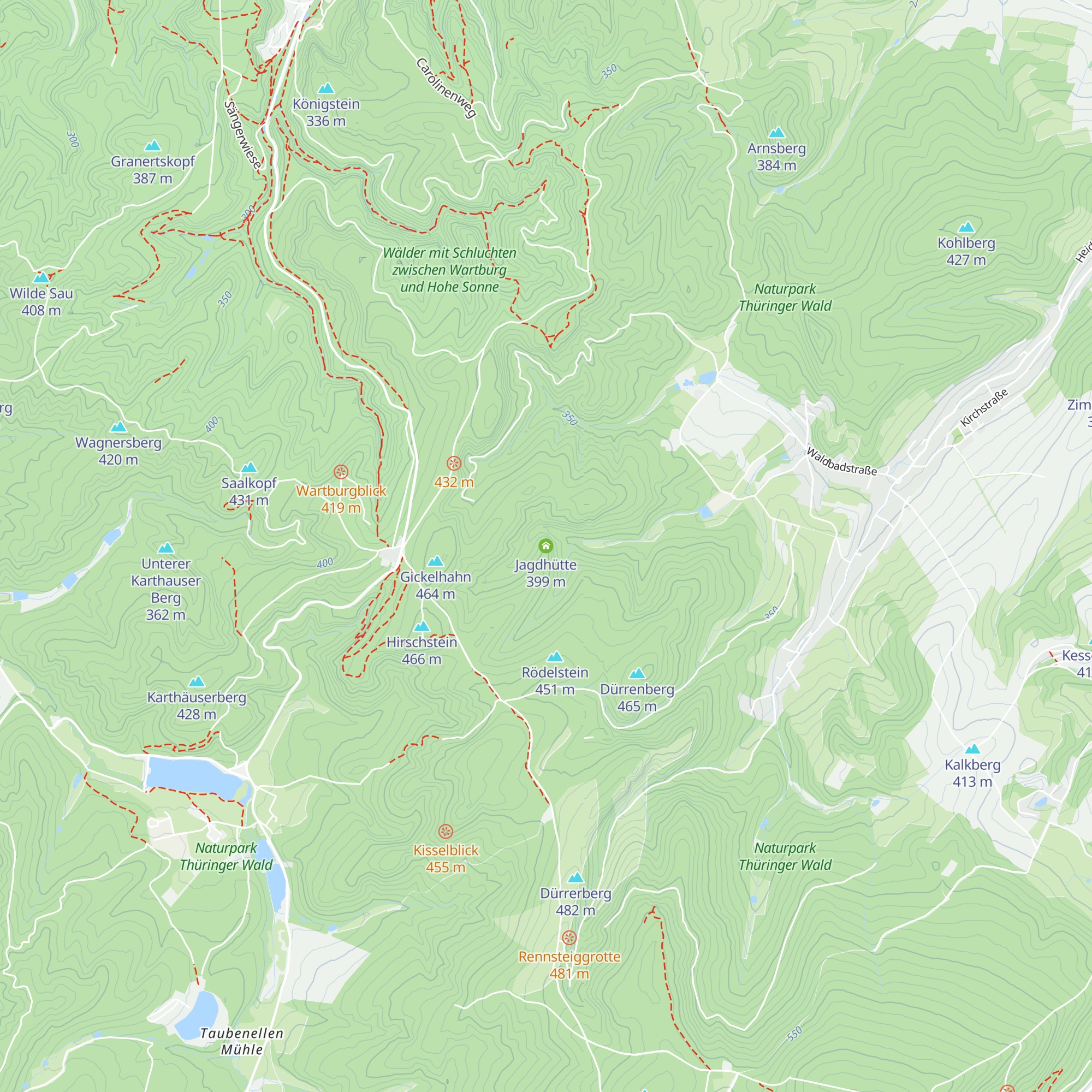 Jagdhütte map