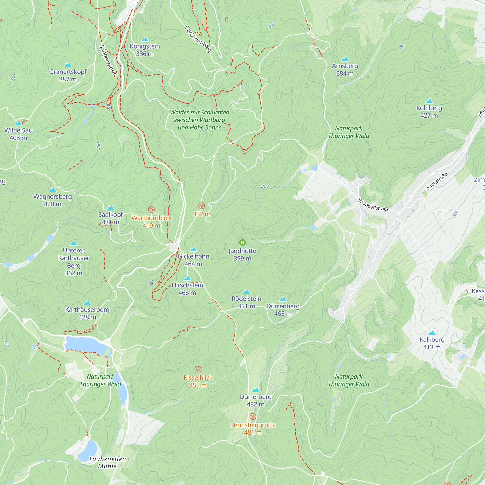 Jagdhütte map