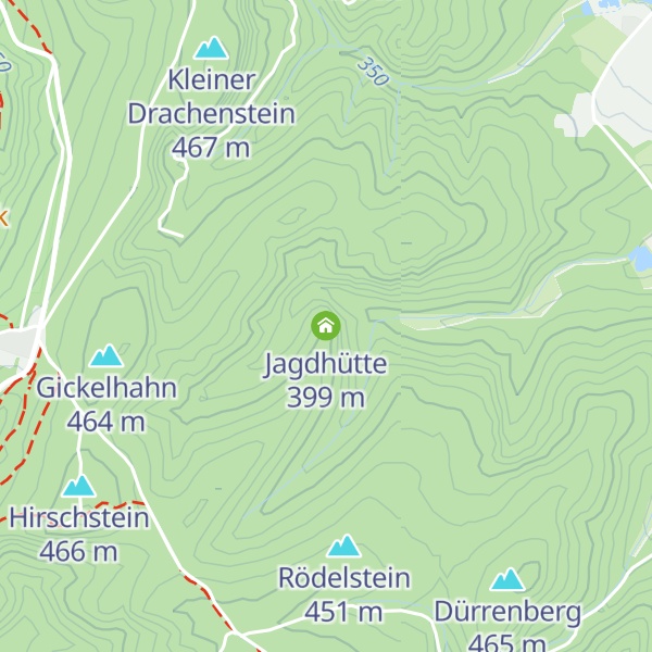 Map of Jagdhütte