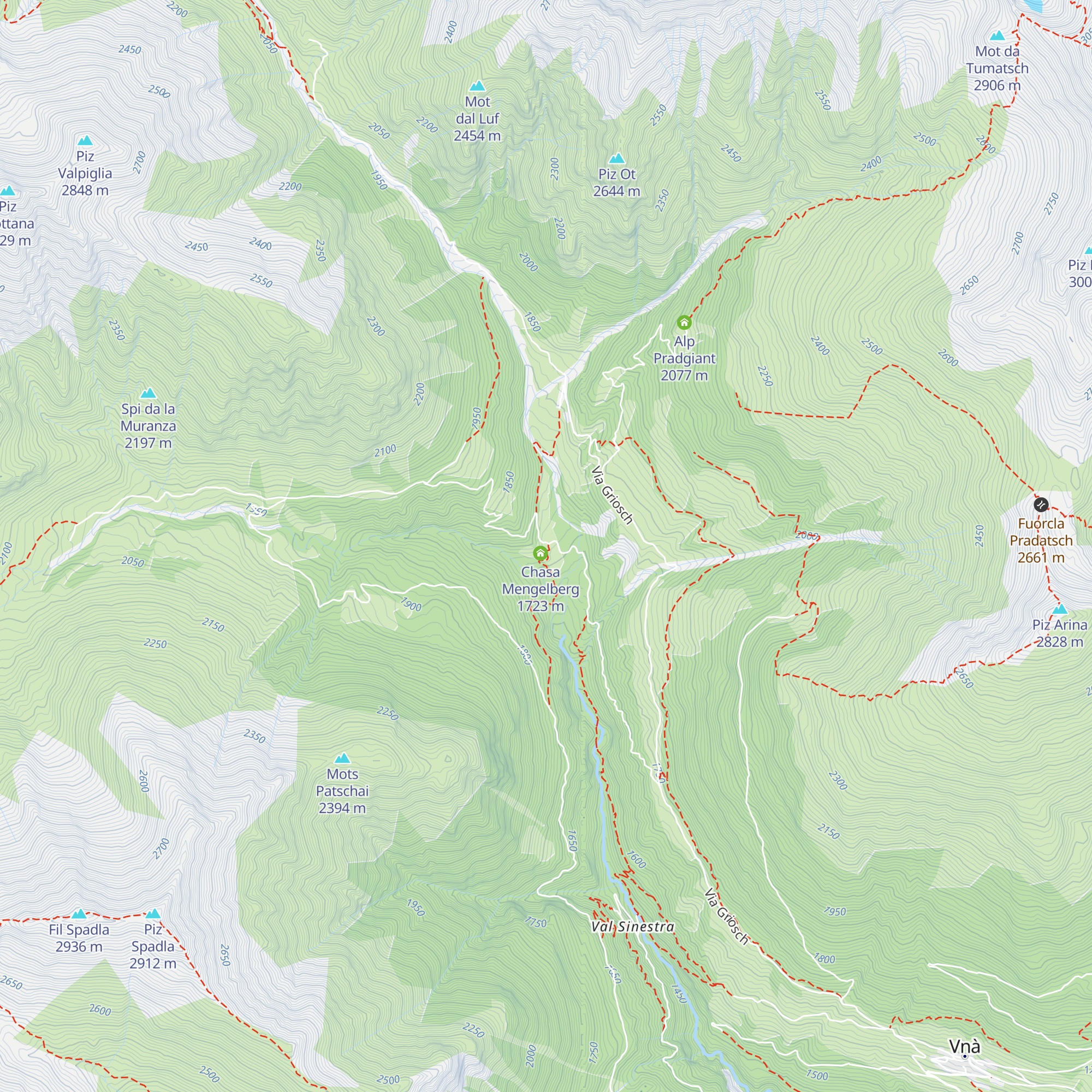 Hotel Hof Zuort map