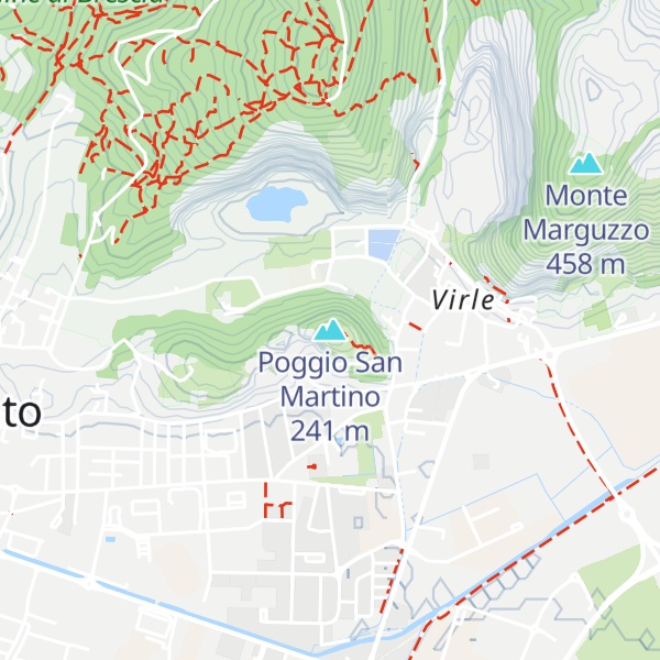 Map of Poggio San Martino