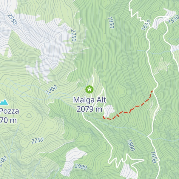 Map of Malga Alt