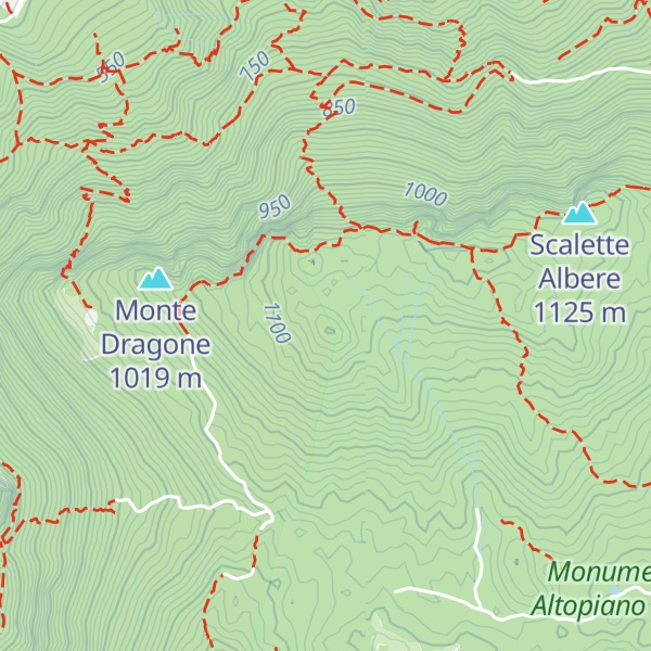 Map of Dosso del Lupo