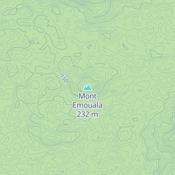 Map of Mont Emouala