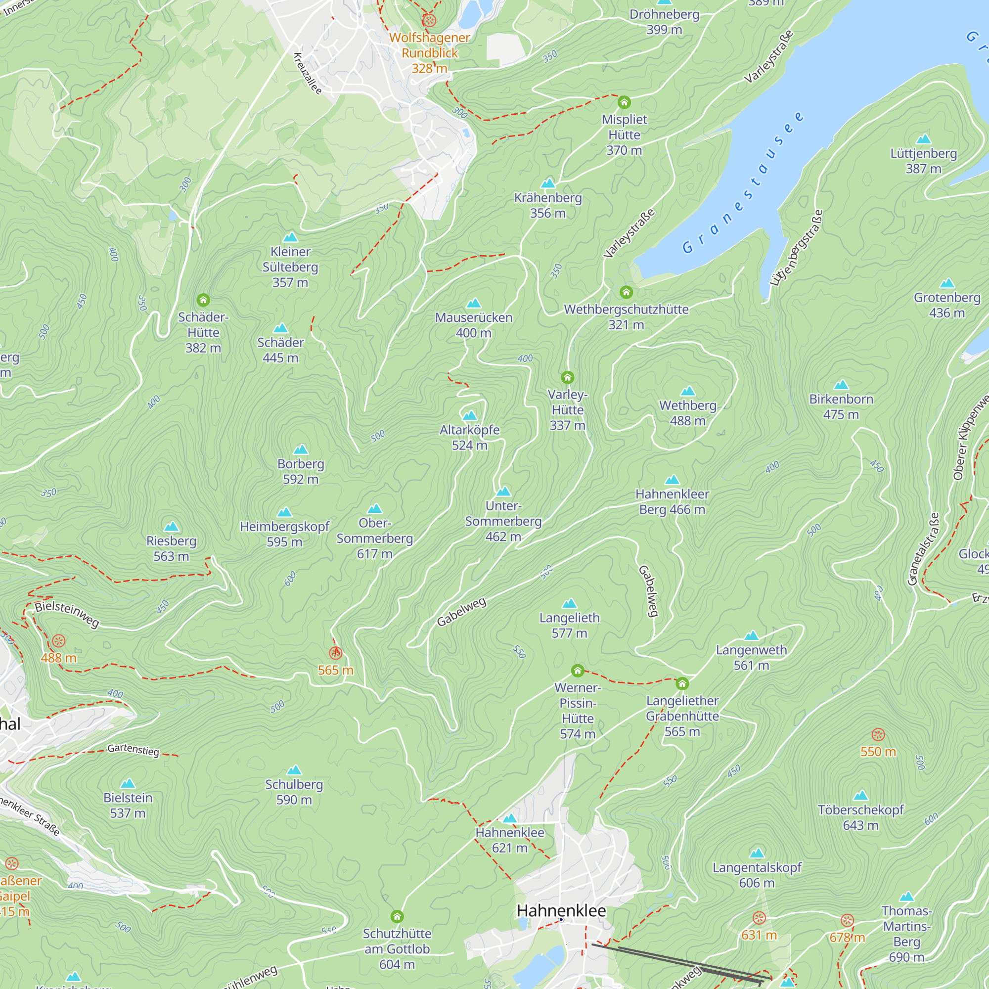 Sommerberghütte map