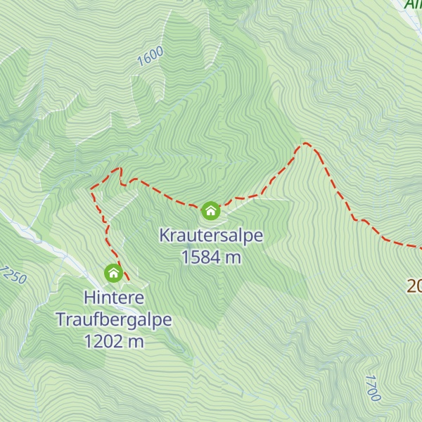Map of Krautersalpe