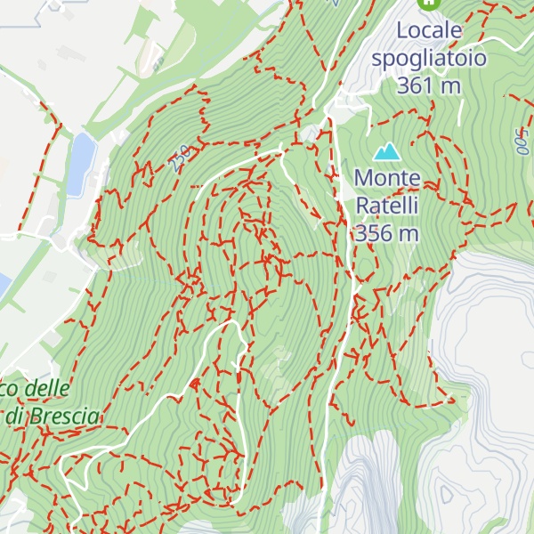 Map of Monte Fieno