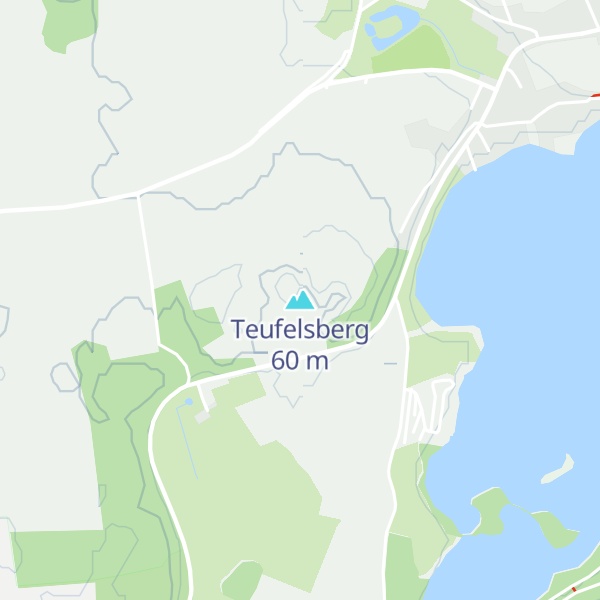 Map of Teufelsberg