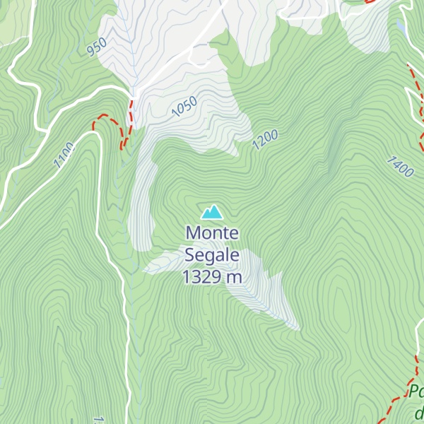 Map of Monte Segale