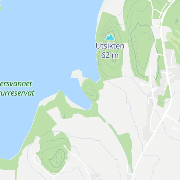 Map of Saueberget