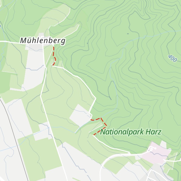 Map of Werner Warnecke Hütte
