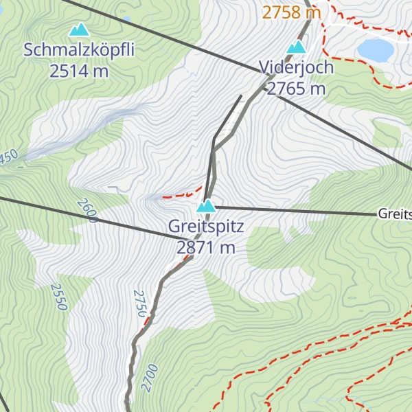 Map of Greitspitz