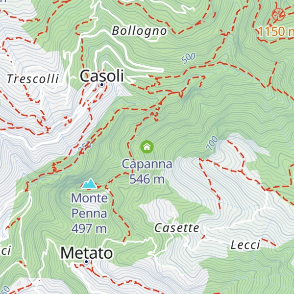 Map of Capanna