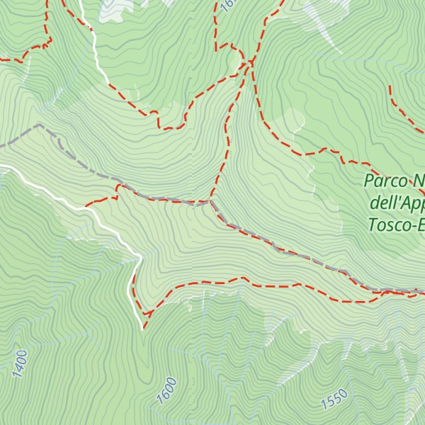 Map of Monte Sillano