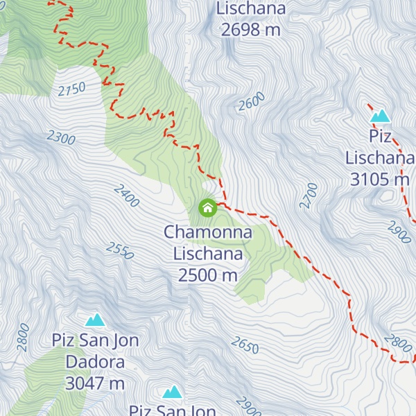 Map of Chamonna Lischana