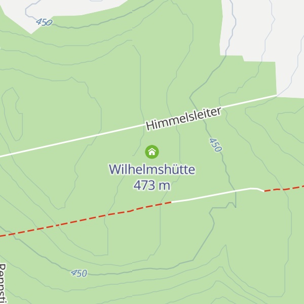 Map of Wilhelmshütte