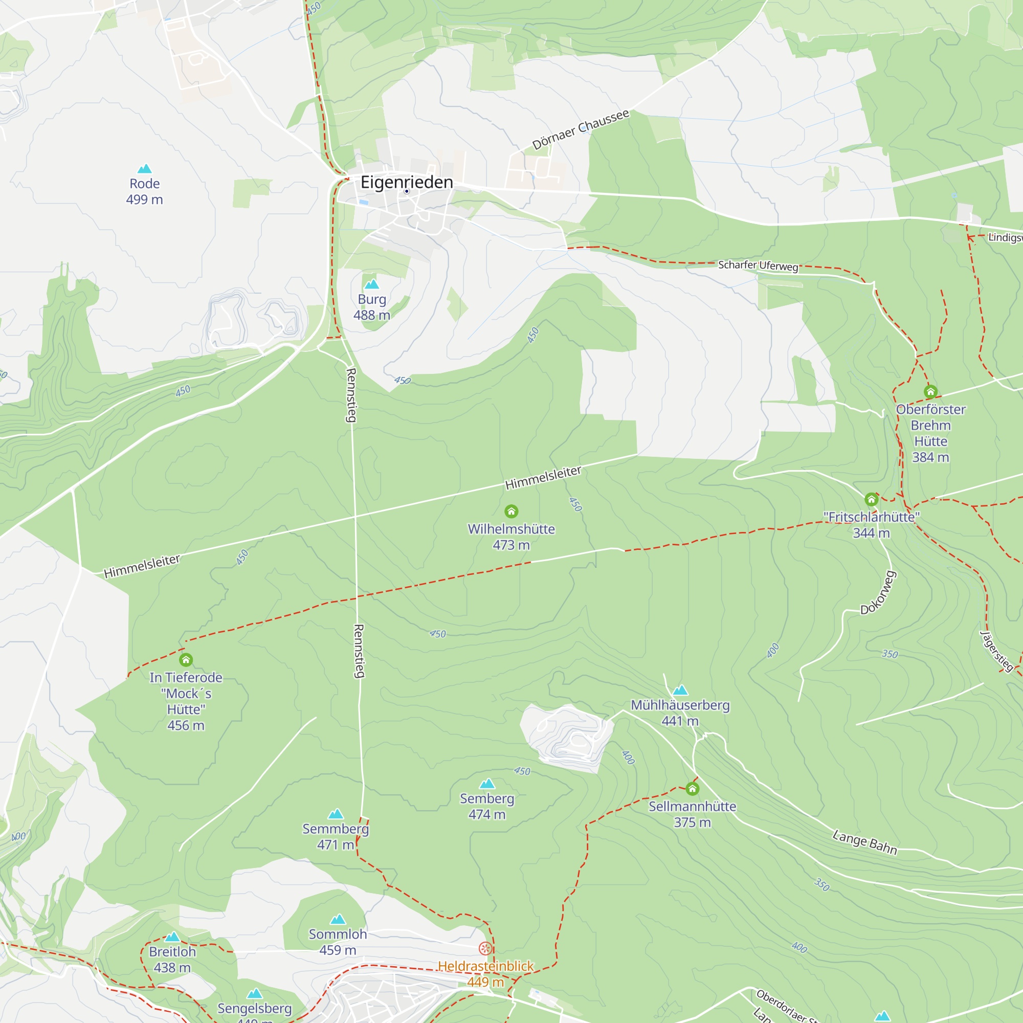 Wilhelmshütte map