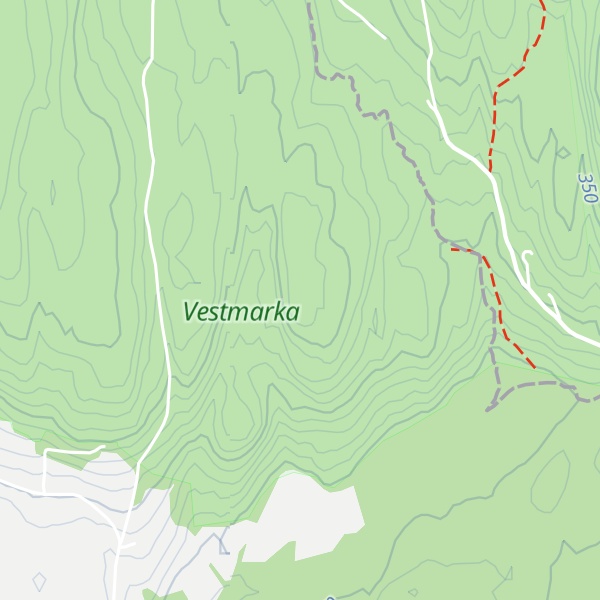Map of Rognekollen