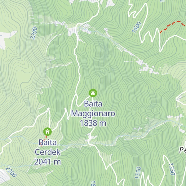 Map of Baita Maggionaro