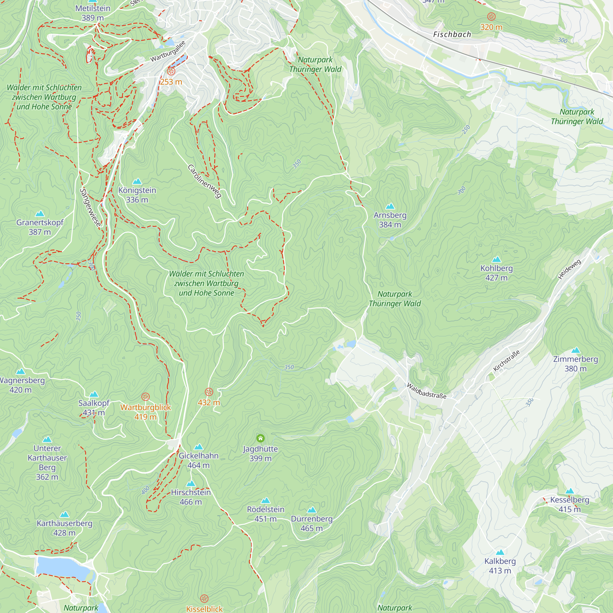 Glühweinhütte map