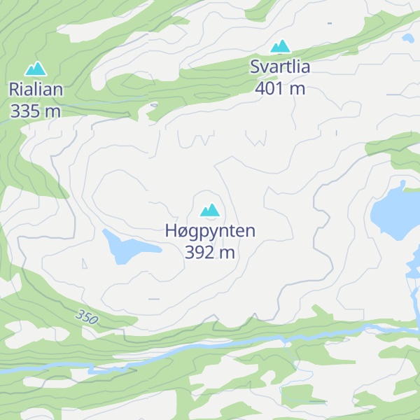 Map of Høgpynten