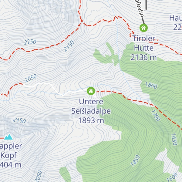 Map of Untere Seßladalpe