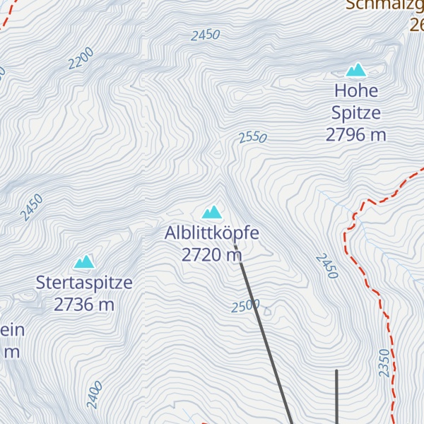 Map of Alblittköpfe