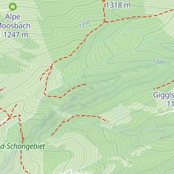 Map of Herzlesstein