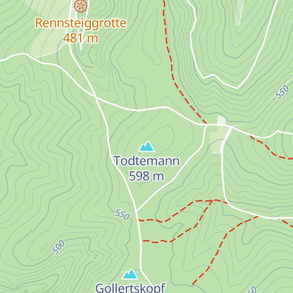 Map of Todtemann