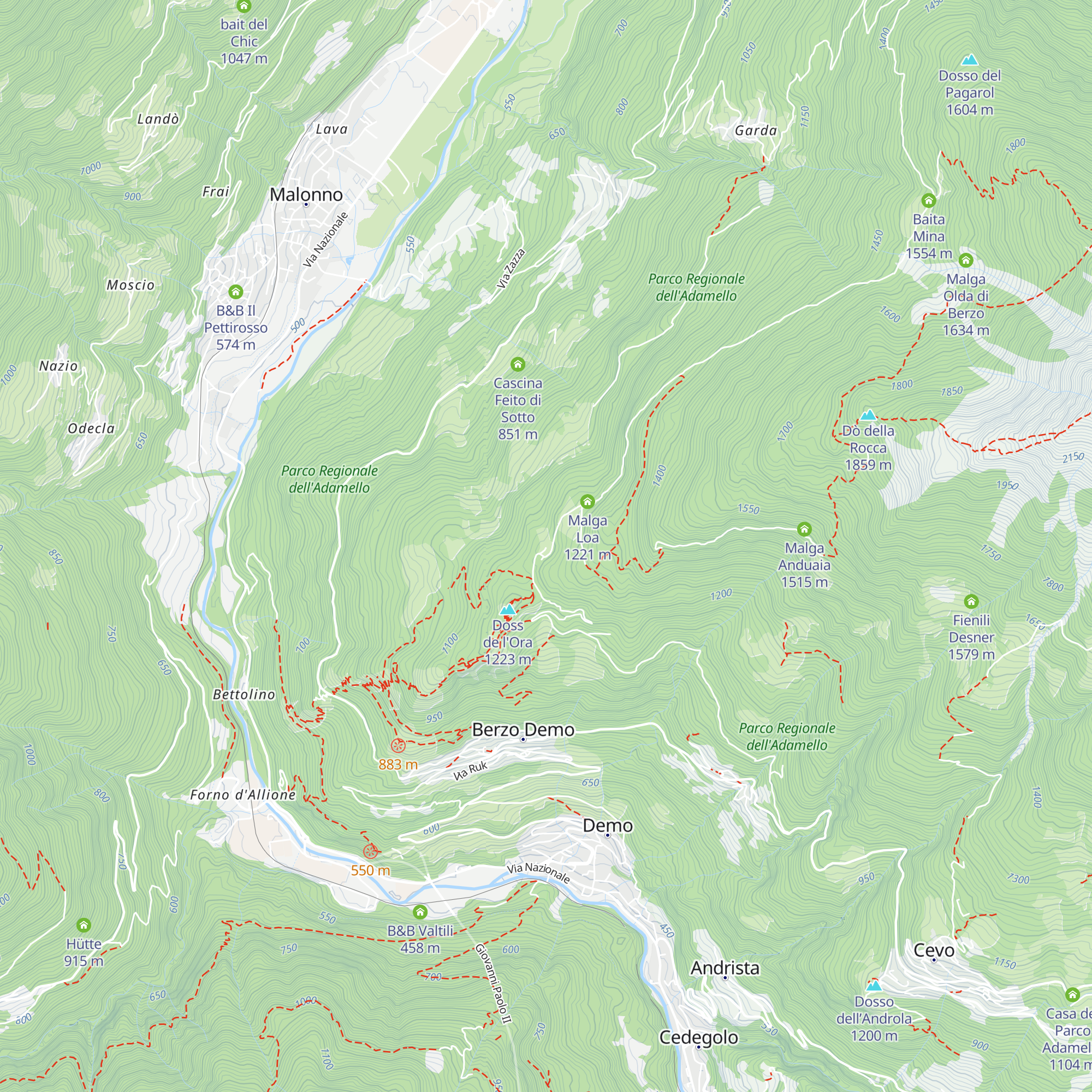 Baita Loa map