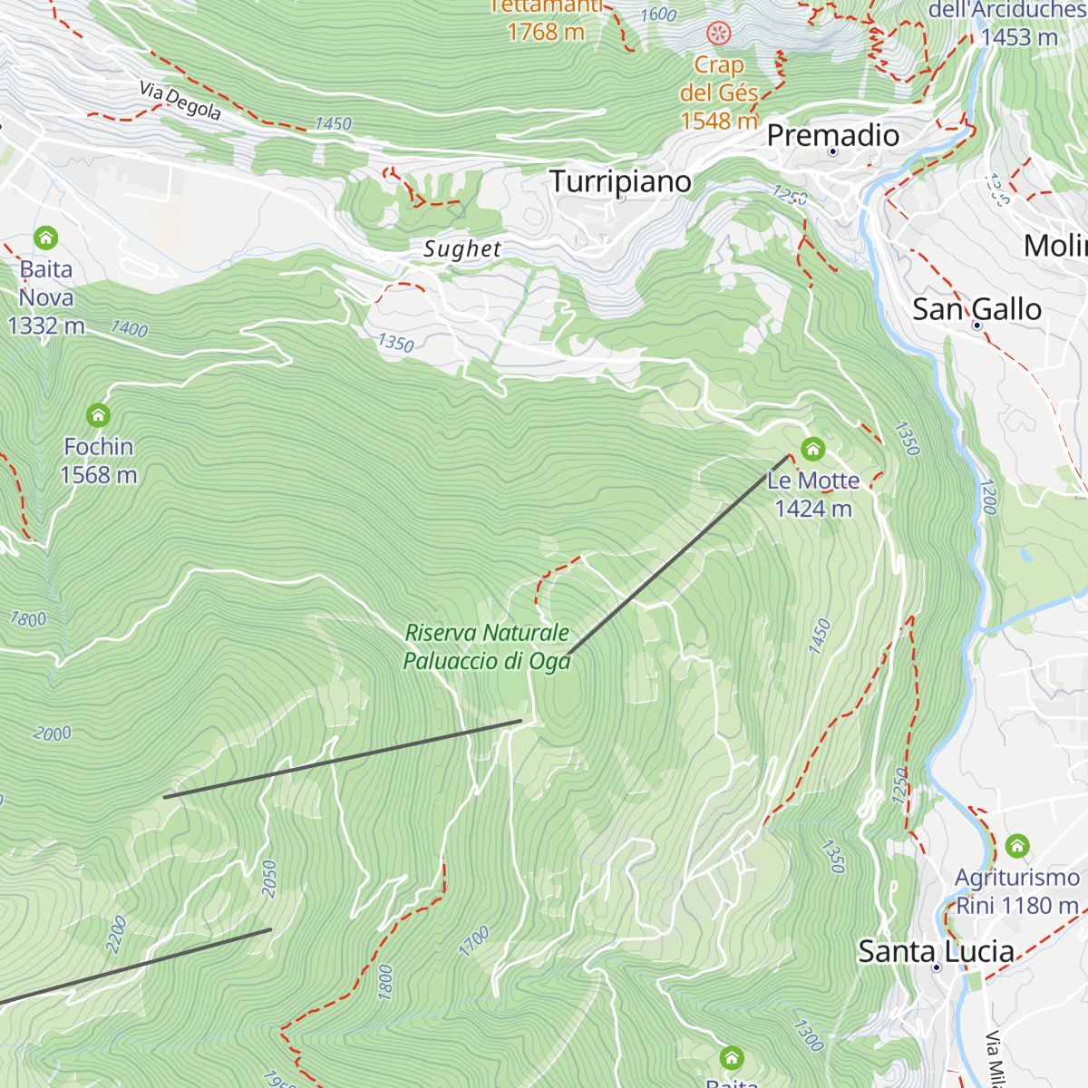 Baita Motin map