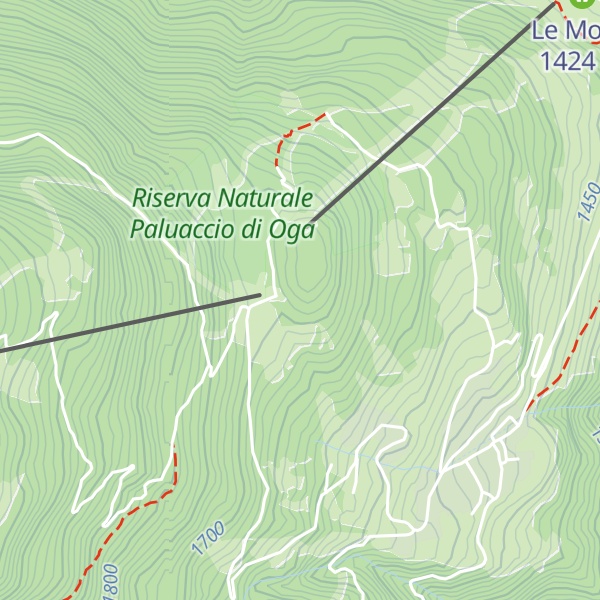 Map of Casermetta corpo di guardia