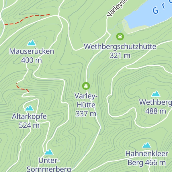 Map of Varley-Hütte