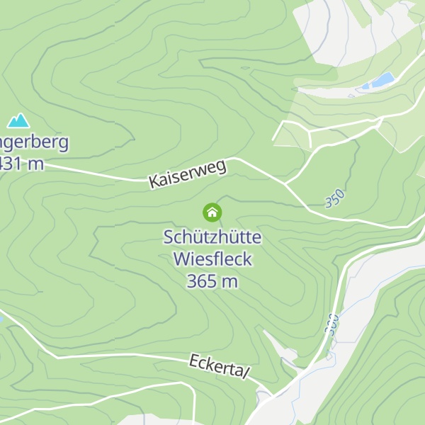 Map of Schützhütte Wiesfleck
