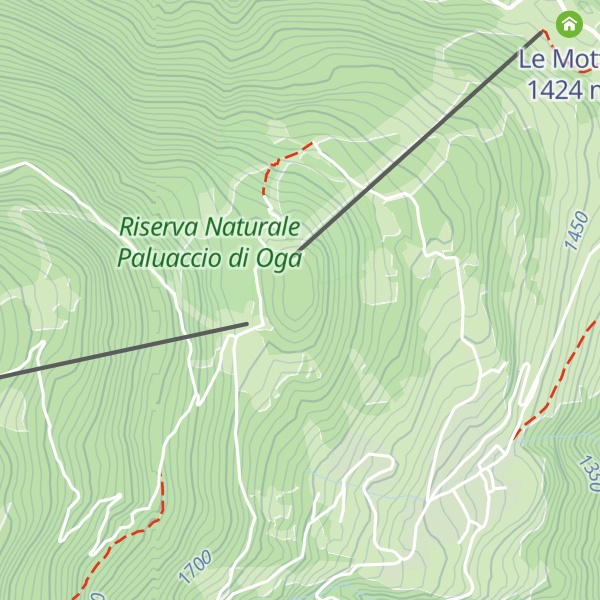 Map of Presa d'aria