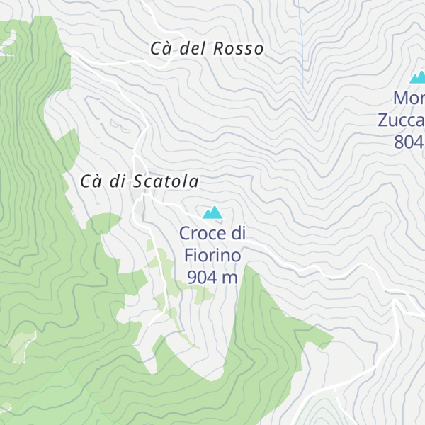 Map of Croce di Fiorino