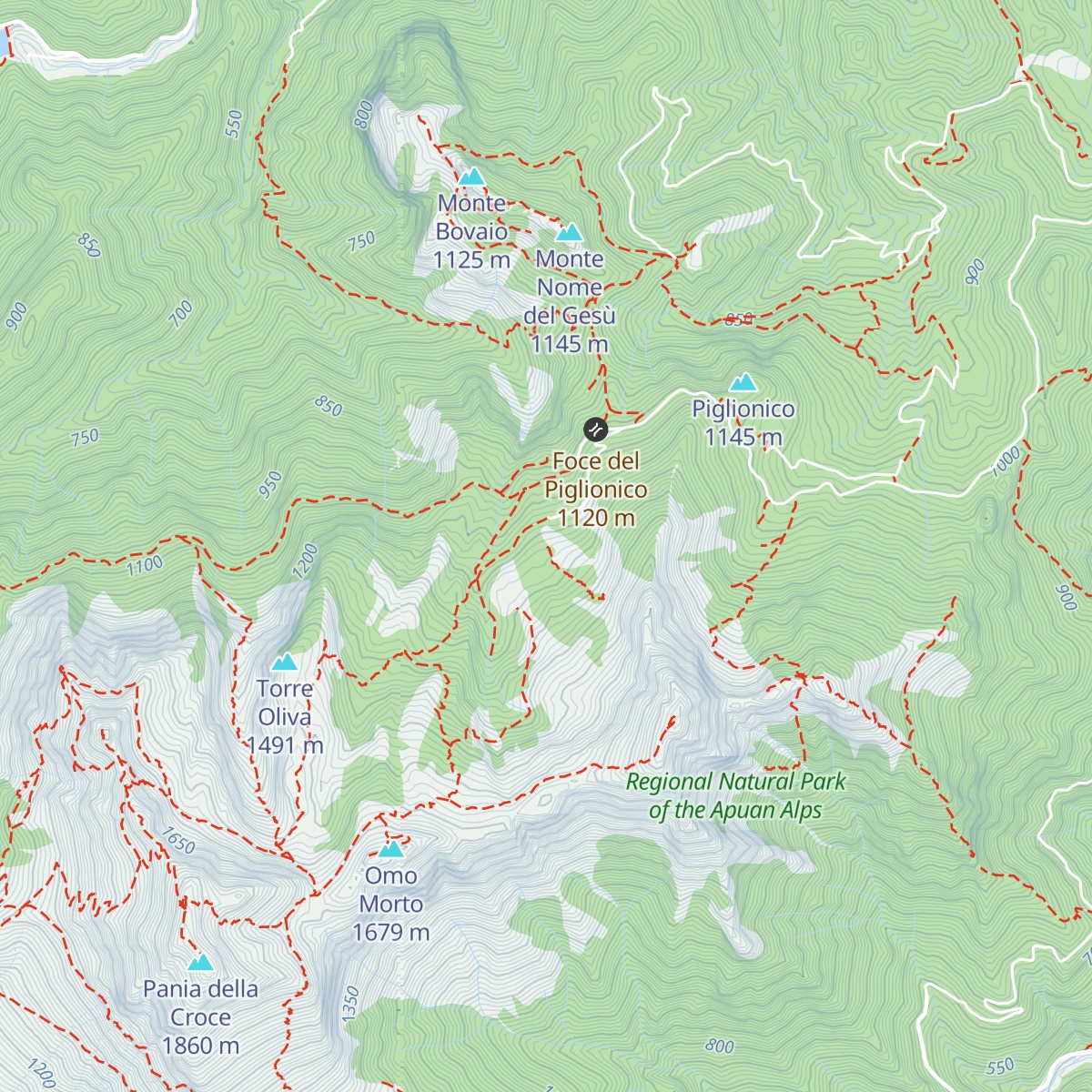 Baita Roberto Nobili map