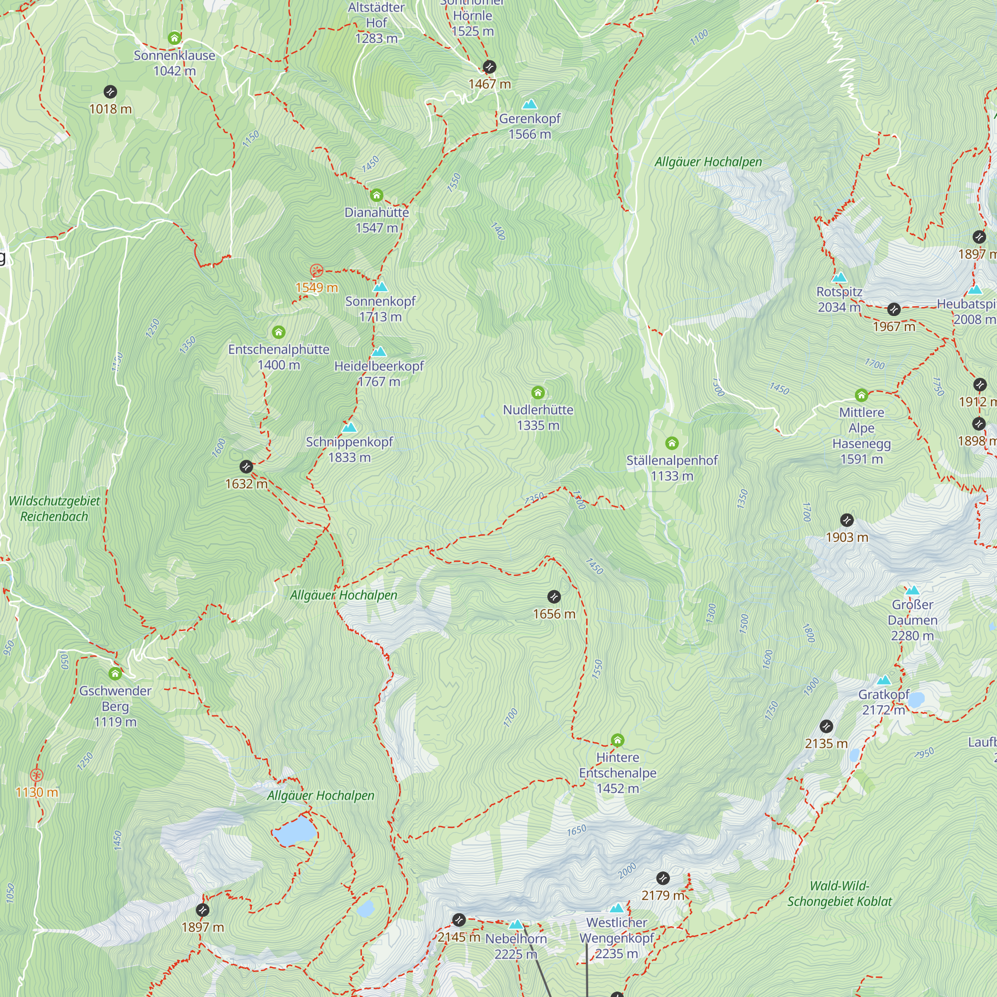 Kohlplätzlehütte map