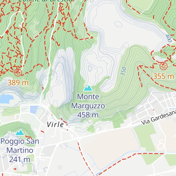 Map of Monte Marguzzo